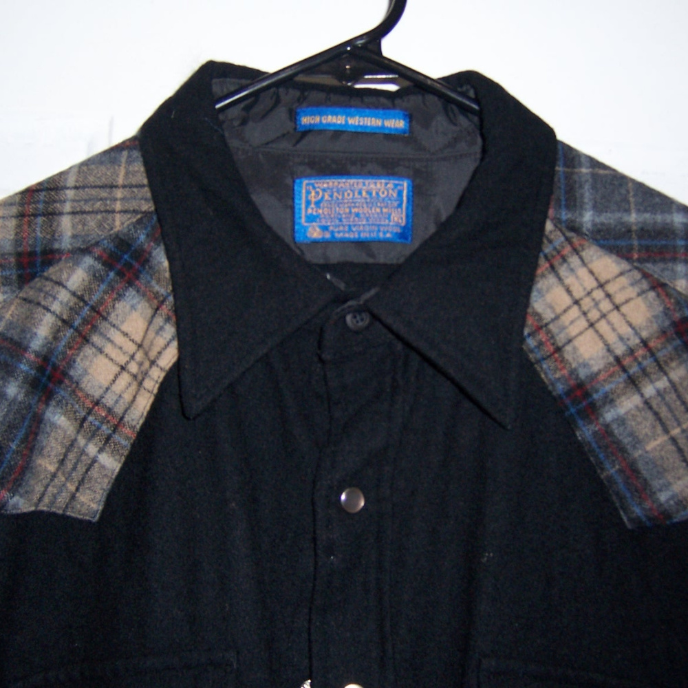MENS PENDLETON WOOL CANYON WESTERN SHIRT XL